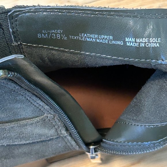 Green Suede Ankle Boots Size 8 by Essex Lane - Picture 6 of 6